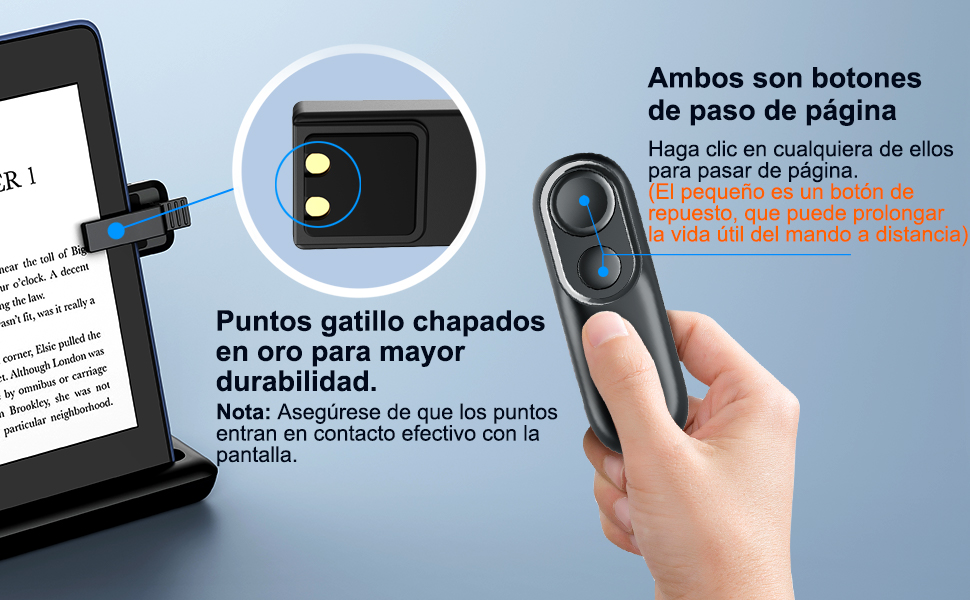 Mando a distancia para lectura