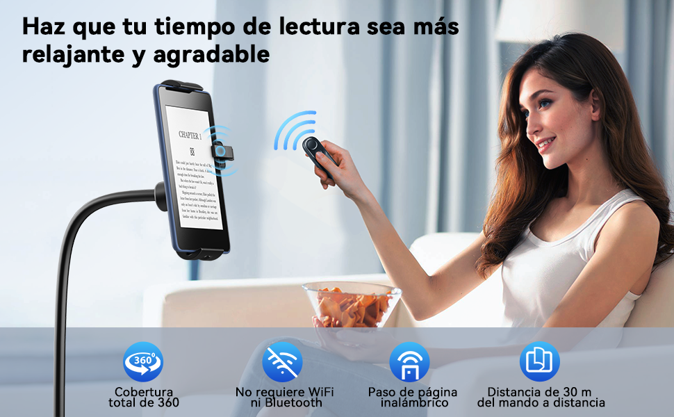 Mando a distancia para lectura